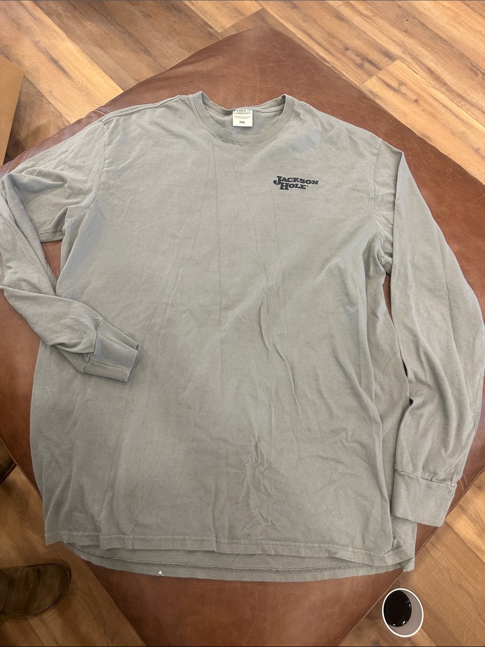 Men’s Long Sleeve Shirt — Gray